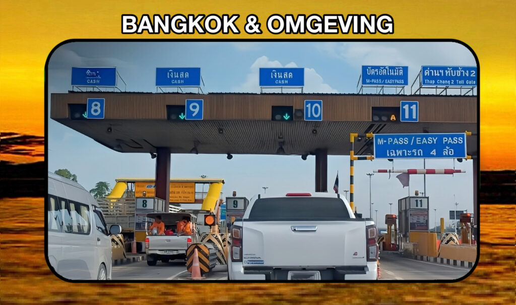 Zwaardere sancties voor automobilisten die zich in Thailand schuldig maken aan tolontduiking