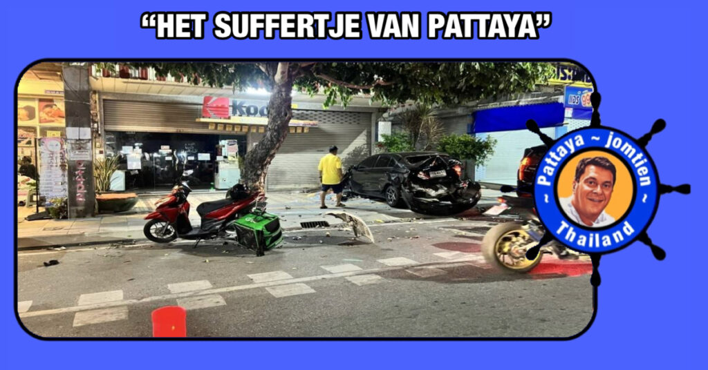 Chinese man zaaide “dood en verderf” op Thepprasit Road in Pattaya