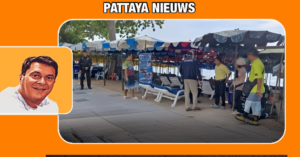 De gemeente Pattaya stuurt relevante instanties naar het strand van Jomtien om vermeende misstanden te onderzoeken