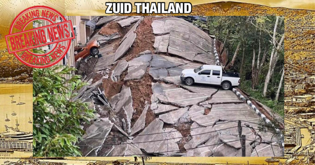 BREAKING NIEUWS | Deze zondagochtend voltrok zich in de provincie Yala een enorme aardverschuiving, welke zich in deze mate niet eerder in Thailand was voortgekomen