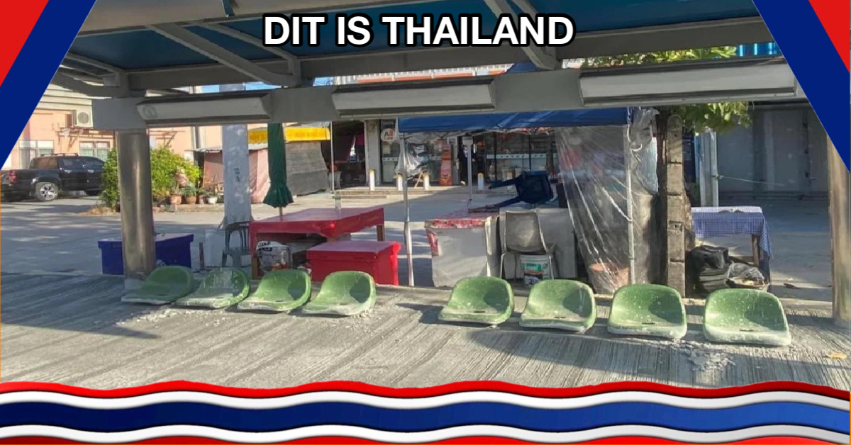 BUSJE KOMT ZO | Hilarische maar ongelukkige situatie in Centraal-Thailand haalt nationale krantenkoppen