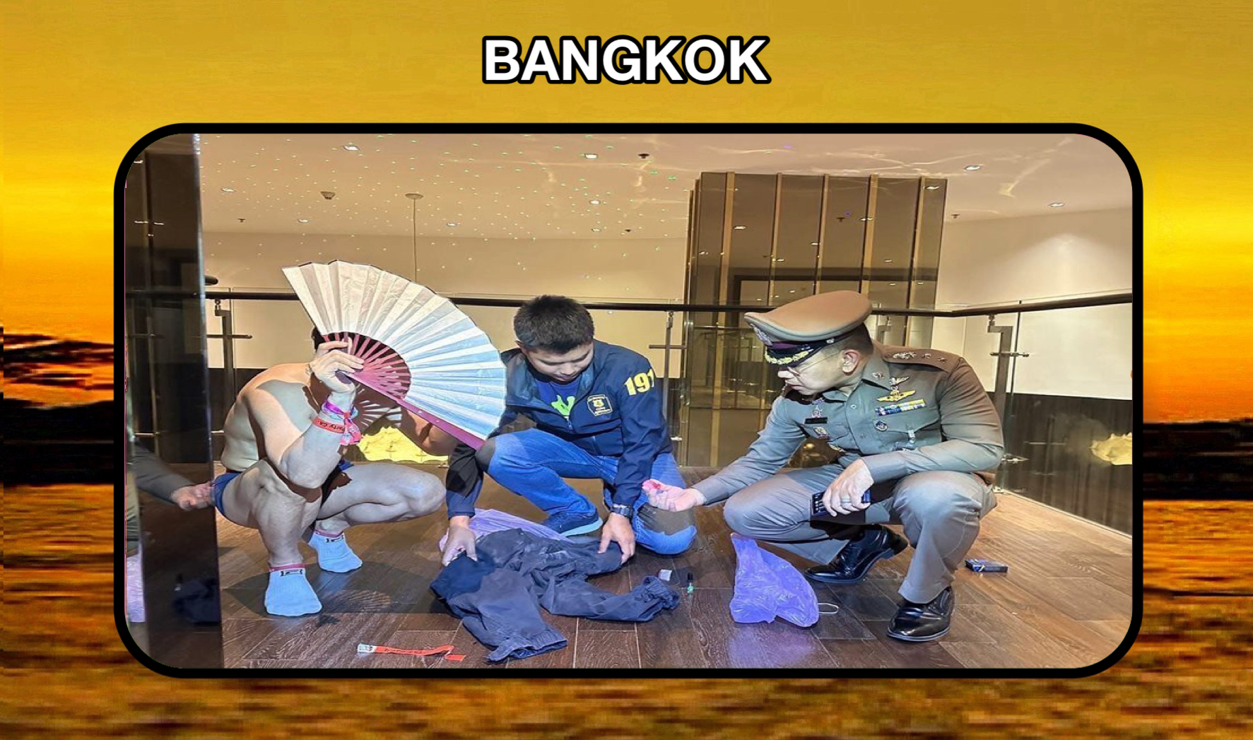 Politie maakt een einde aan een LGBTQ+ party in Bangkok en zet 120 feestgangers achter de tralies**