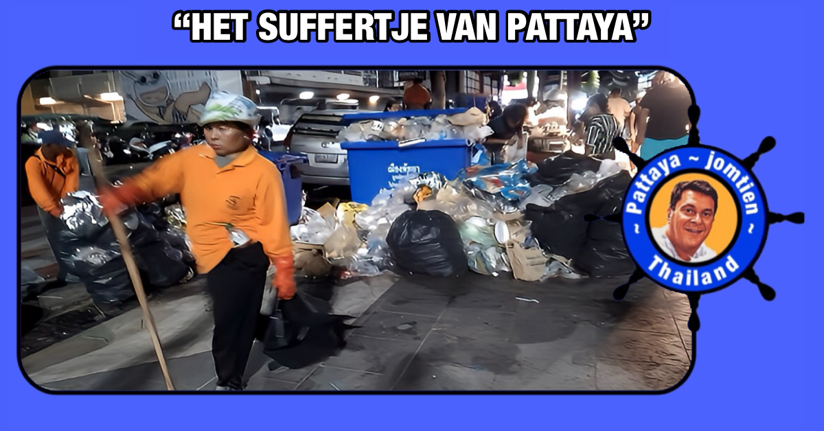 Respect voor de schoonmakers die afgelopen nacht de kustplaats Pattaya “spic en span” maakten