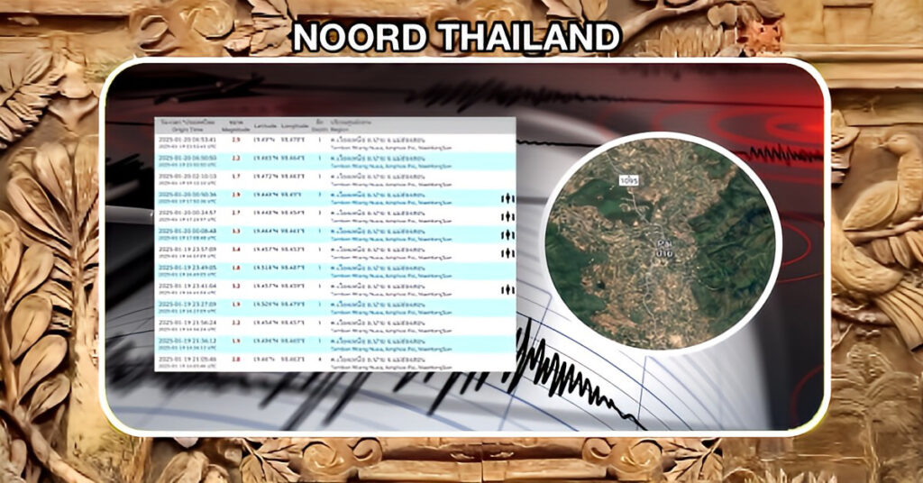 Goedemorgen, Thailand! Vanmorgen besloot de moeder aarde de bewoners in Mae Hong Son met een aardbeving uit bed te trommelen 