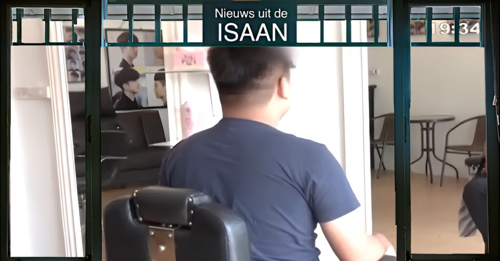 Kapper in Noordoost-Thailand beschuldigd van ongewenste intimiteiten bij het knippen van een klant