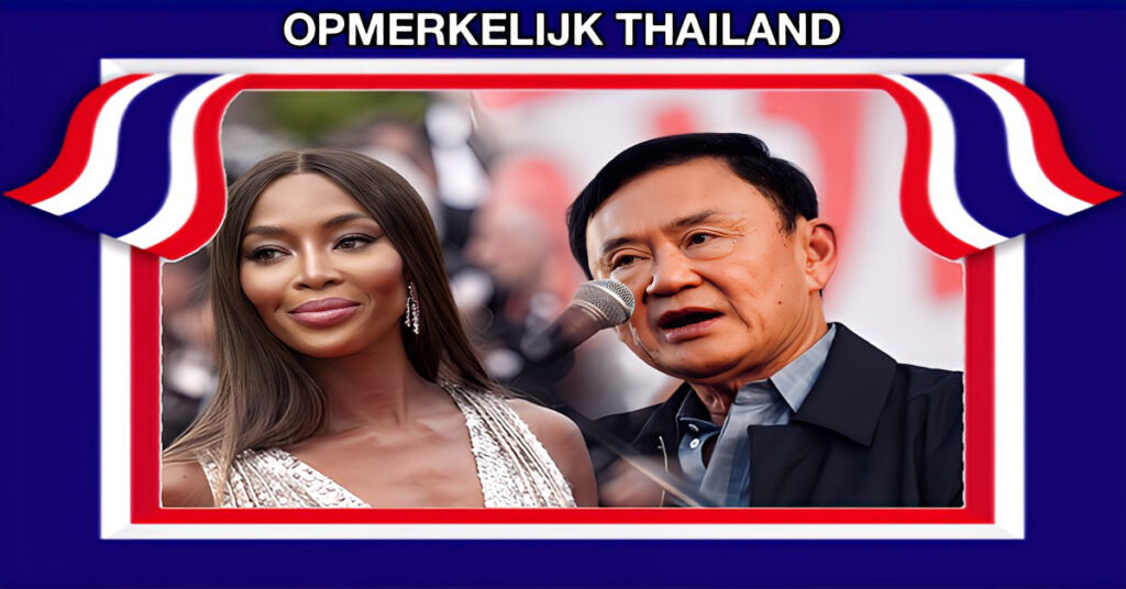 Thaksin vraagt Naomi Campbell om hulp bij het omvormen van Thaise vrouwen tot supermodellen.