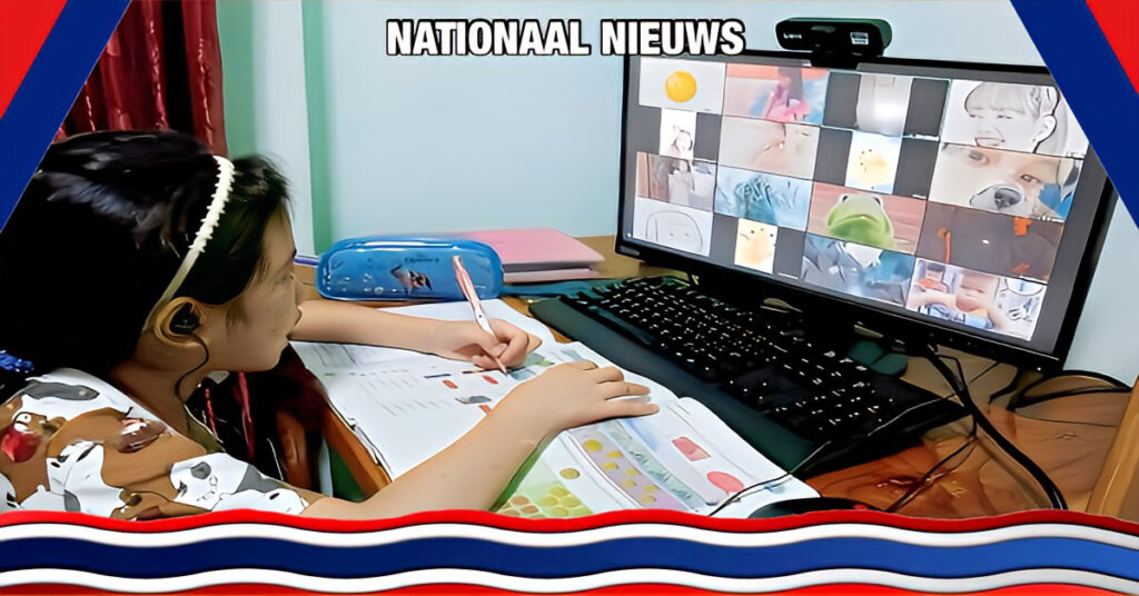 Als gevolg van de aanhoudende luchtvervuiling schakelen scholen in Thailand over op online lesgeven.