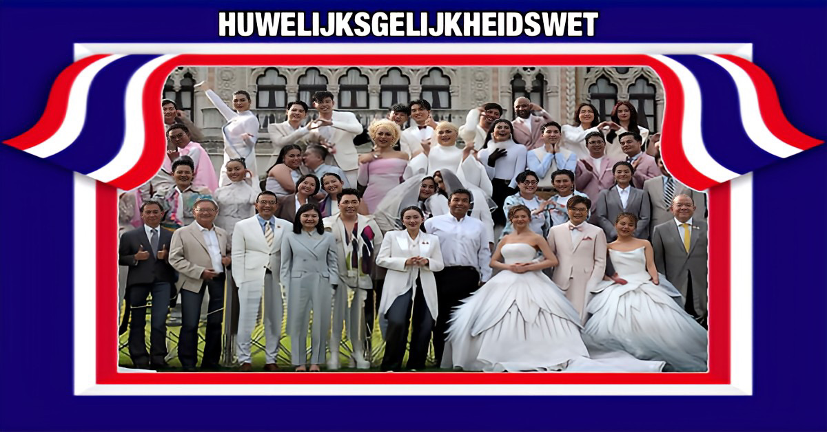 Het homohuwelijk in Thailand gaat van start, LGBTQ-koppels registeren zich wereldwijd!