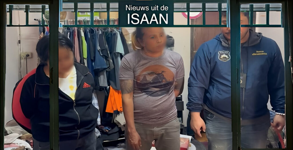 Echtpaar in Noordoost-Thailand gearresteerd voor de diefstal van amuletten ter waarde van 1 miljoen baht