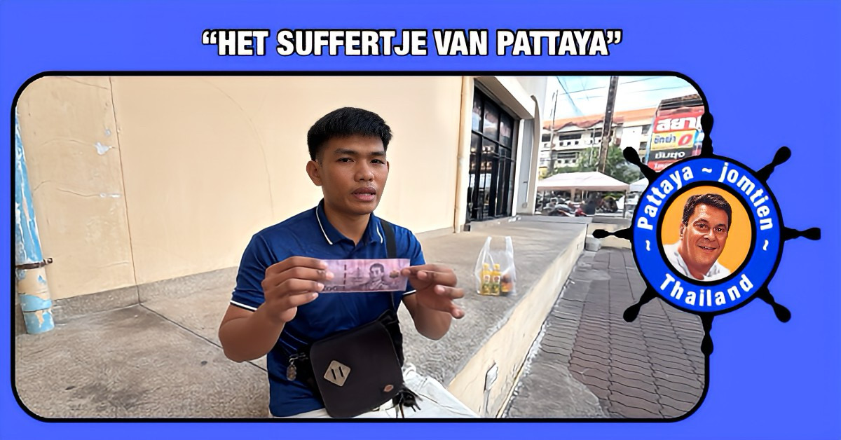 Jong ondernemersechtpaar waarschuwen de collega’s in Pattaya voor de omloop van valse bankbiljetten van 500 baht.