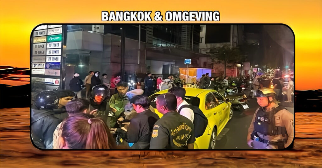 Een taxichauffeur in Bangkok komt in conflict met een passagier en kiest ervoor om het op zijn eigen manier op te lossen
