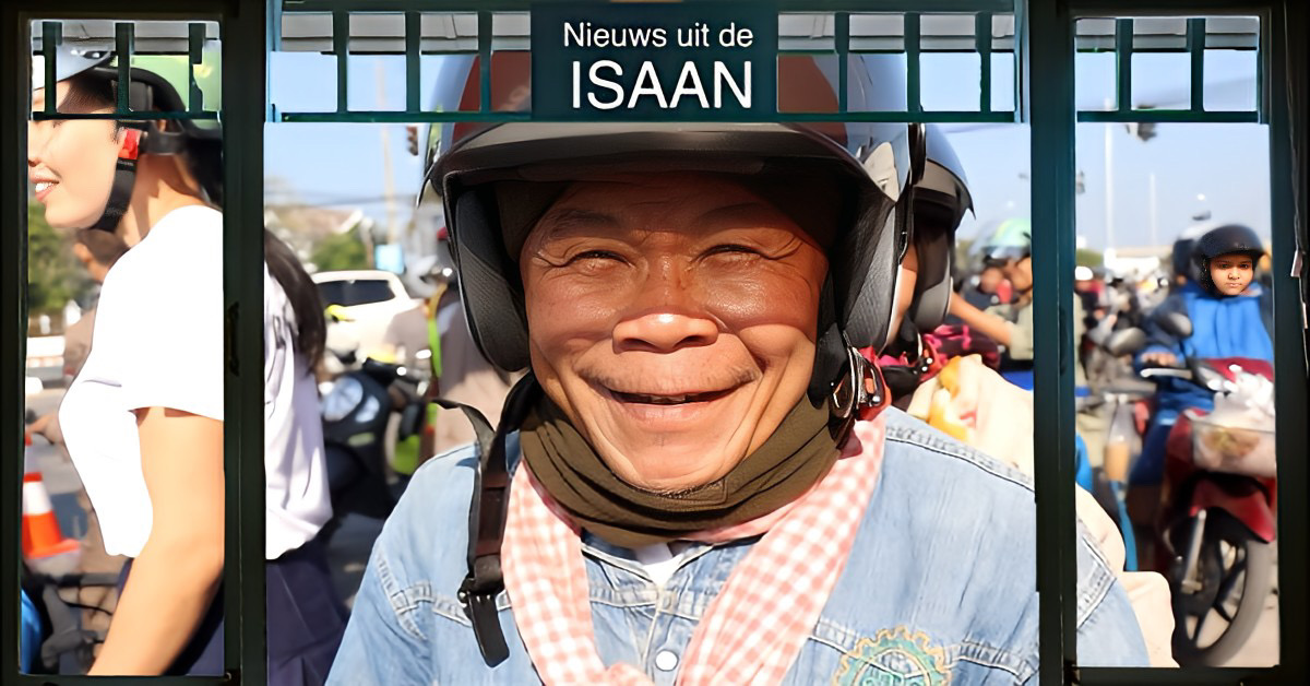 Helm op, glimlach aan: Noordoost-Thailand lanceerde onlangs de “Happy Helm Campagne”