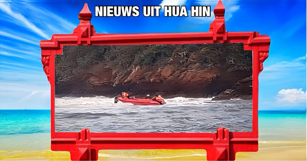 55-jarige Belgische kitesurfer verliest leven na door harde wind op de rotsen van Pranburi in Centraal-Thailand geklapt te zijn