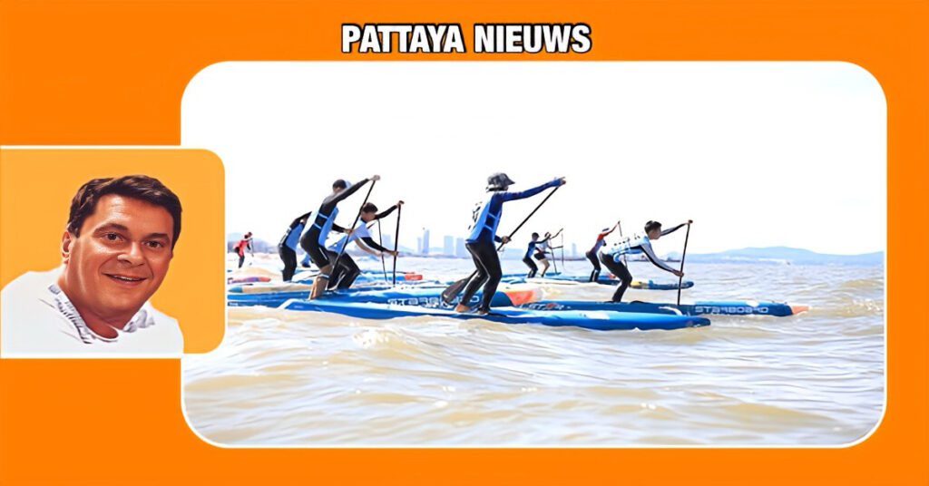 Pattaya peddelt vooruit, de Stand-Up paddle-board-competitie komt eraan!