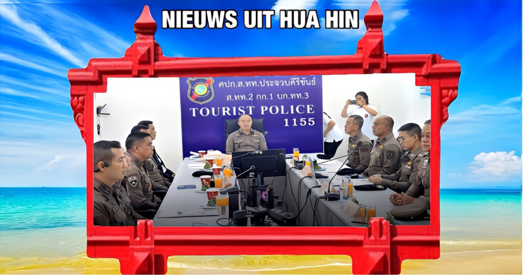 Politiecommandant verhoogt de veiligheid voor toeristen tijdens het komende Chinese Nieuwjaar in Hua Hin