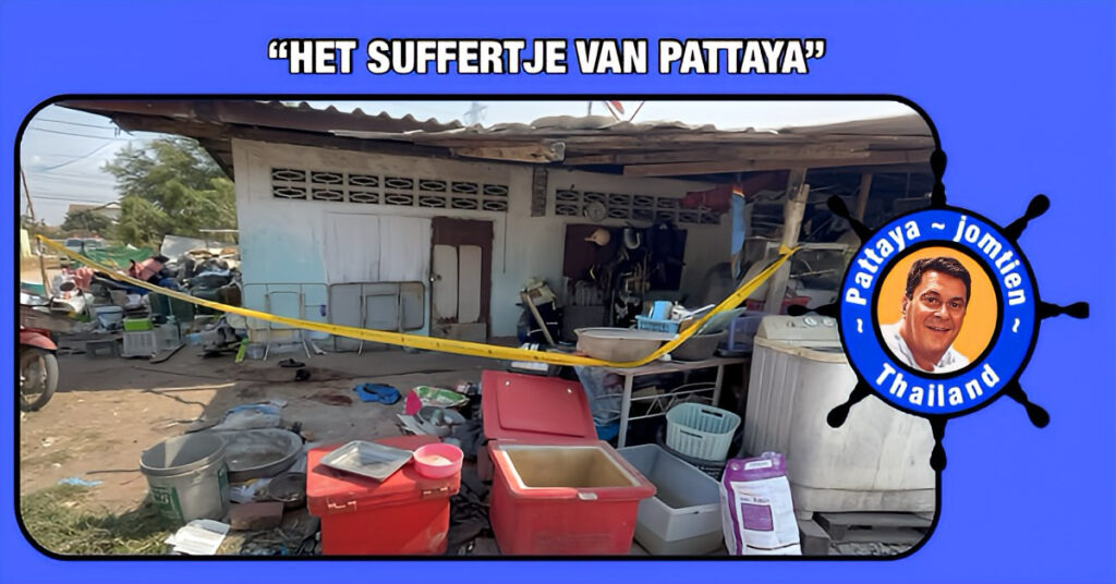 Schokkende aanval in Pattaya, dakloze man hakt de vinger van een vrouw af na ruzie om voedselresten voor de honden