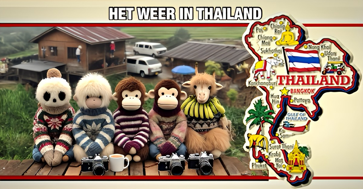 Goedemorgen, beste lezers van Olleke Bolleke in Thailand, hier is uw weerbericht voor zaterdag 18 januari.