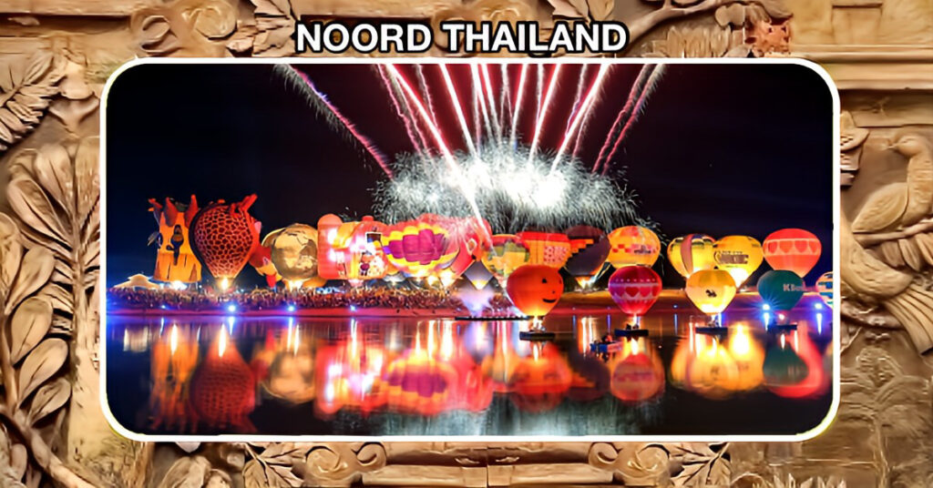 Ervaar de magie van het Singha Park Ballonnenfestival in Noord-Thailand! 