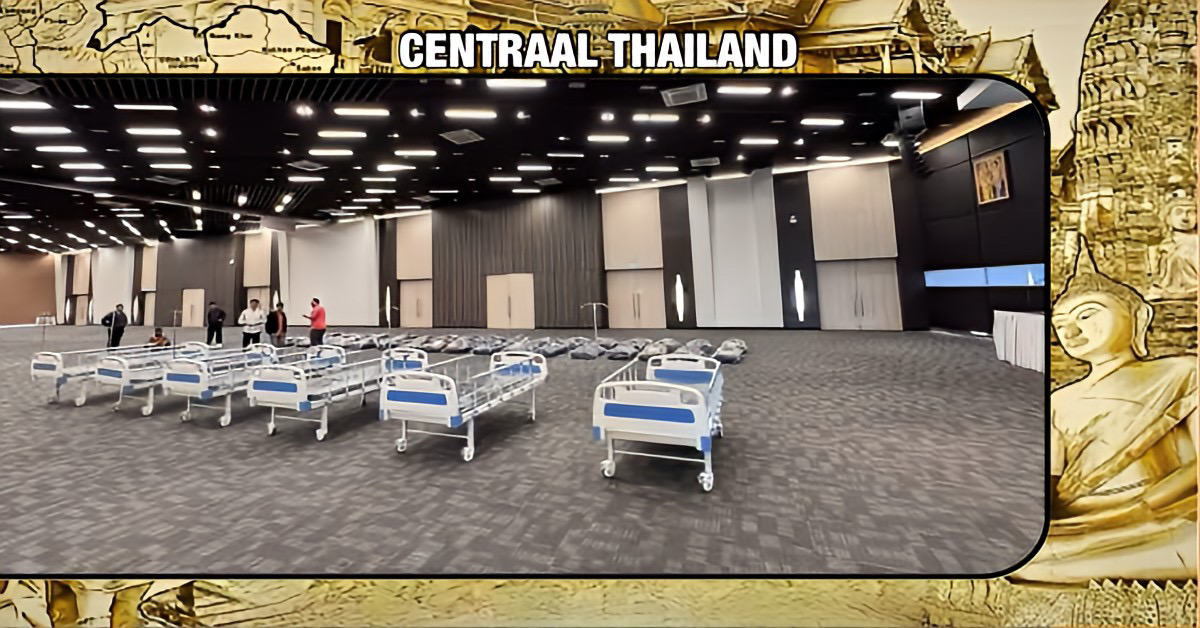 BREAKING NIEUWS | In de provincie Samut Prakan is met urgentie een evacuatiecentrum opgezet als gevolg van een brand op de vuilnisbelt van Bang Pu.