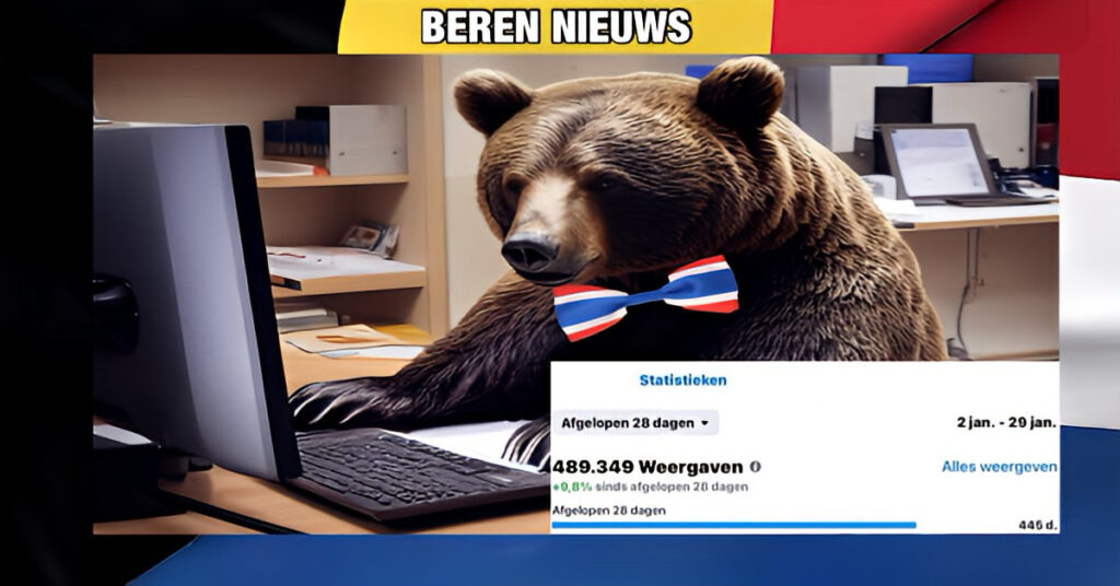 Olleke Bolleke in Thailand behaalt maandelijks een half miljoen bezoeken op zijn weblog. Proficiat!