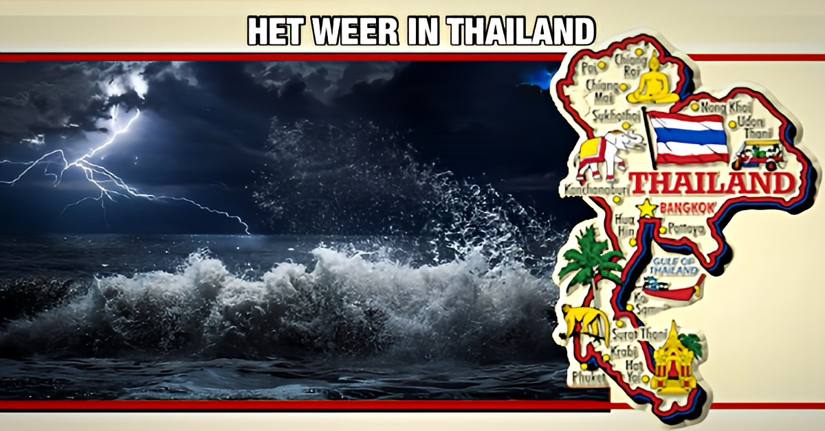 Goedendag, beste lezers van Olleke Bolleke in Thailand, hier het weerbericht van vrijdag 17 januari