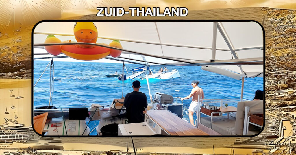SAFETY FIRST | Veiligheidsprotocol redde 38 mensen bij het zinken van een catamaran in Zuid-Thailand