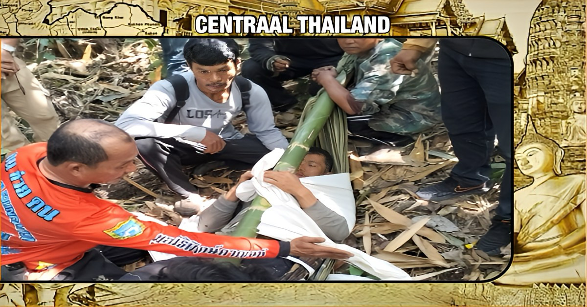 Man met engeltje op de schouder overleeft acht dagen in de jungle van Thailand met een gebroken heup