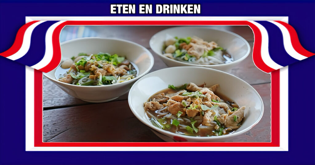 Bootnoedels, dat is pas genieten van culinaire avontuur in Thailand