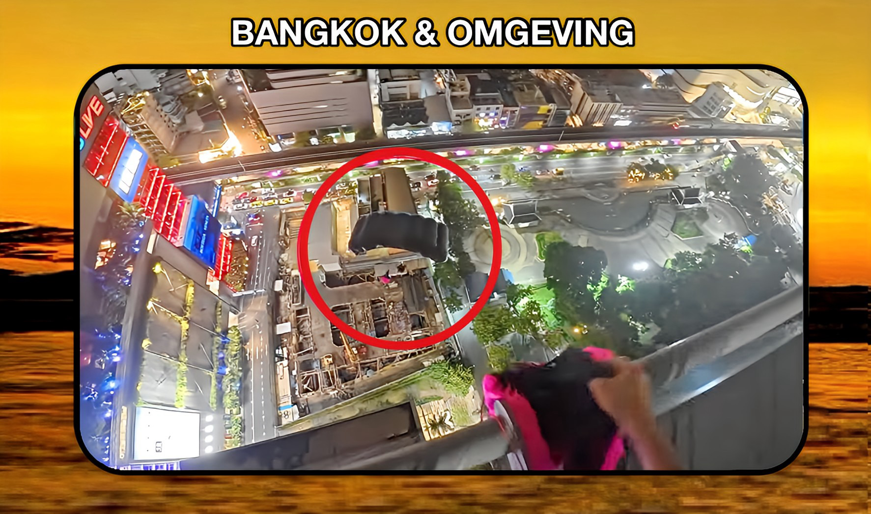 🎥 |Drie Amerikaanse waaghalzen zullen bij terugkeer in Thailand na hun parachutesprong van het Em Tower-gebouw in Bangkok “warm” ontvangen worden