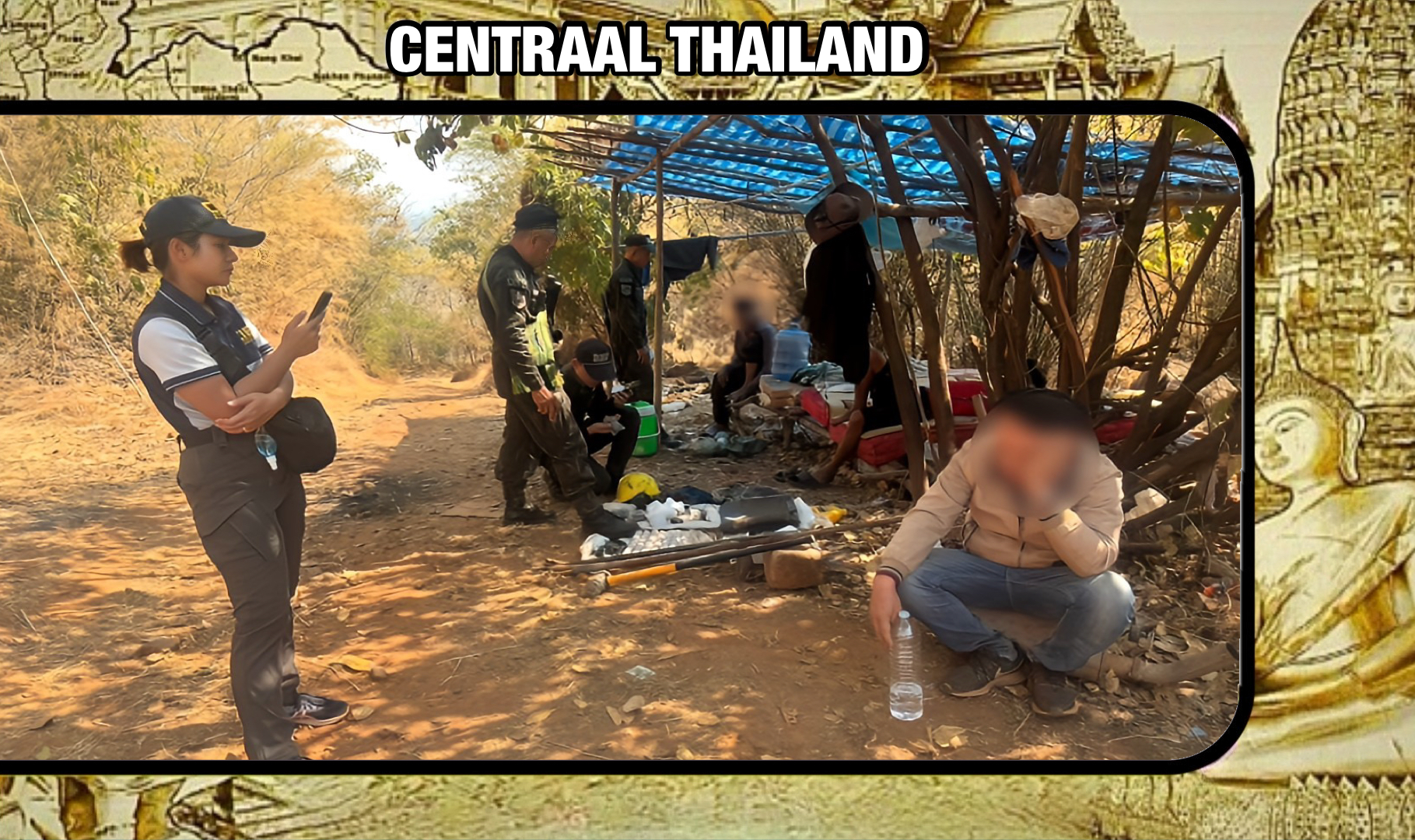 Goudkoorts leidde in Centraal-Thailand tot domme onvoorzichtigheid❗️