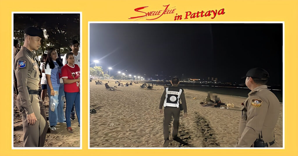 De gemeente Pattaya verhoogt strandveiligheid met nieuw verordineerde dagelijks nachtpatrouilles en veiligheidskiosken