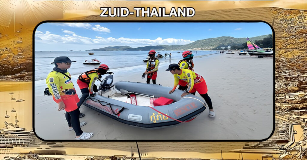 Urgente zoekactie in Zuid-Thailand opgestart, nadat de Amerikaanse Nina tijdens haar Jetski-avontuur op Phuket verdween