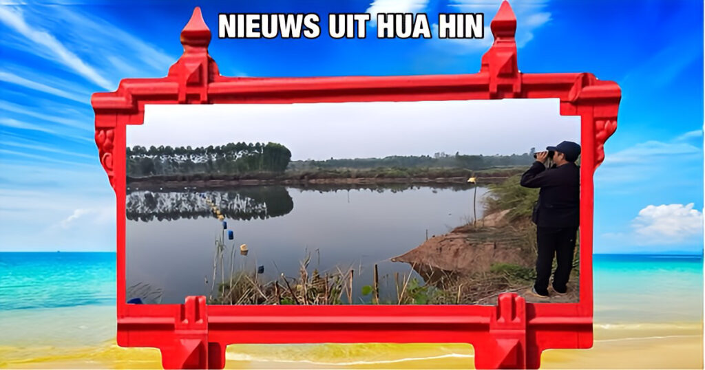 In Centraal-Thailand houdt een slimme krokodil de autoriteiten al dagenlang aan het lijntje