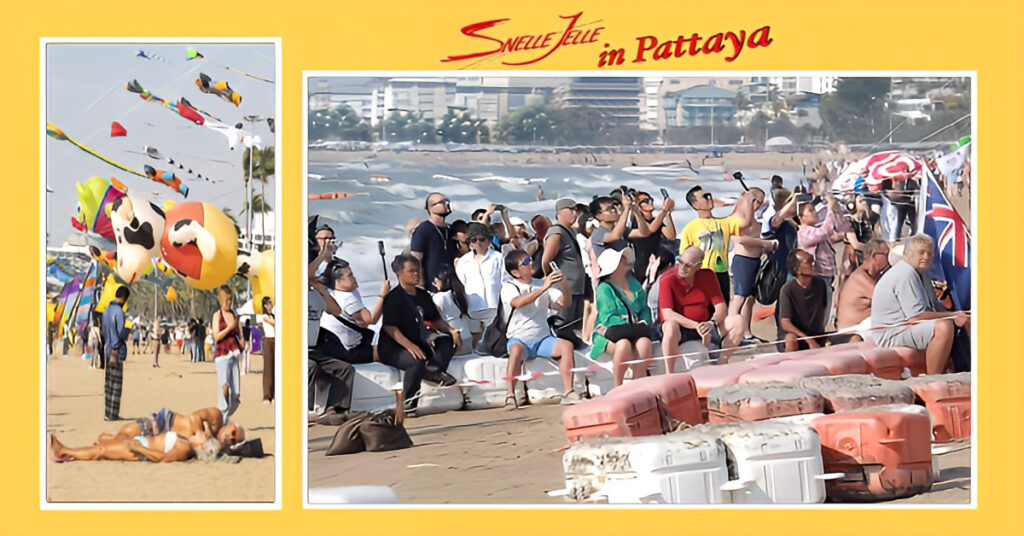 🎥| Het internationale vliegerfestival van Pattaya is terug van weggeweest met honderden toeschouwers🪁