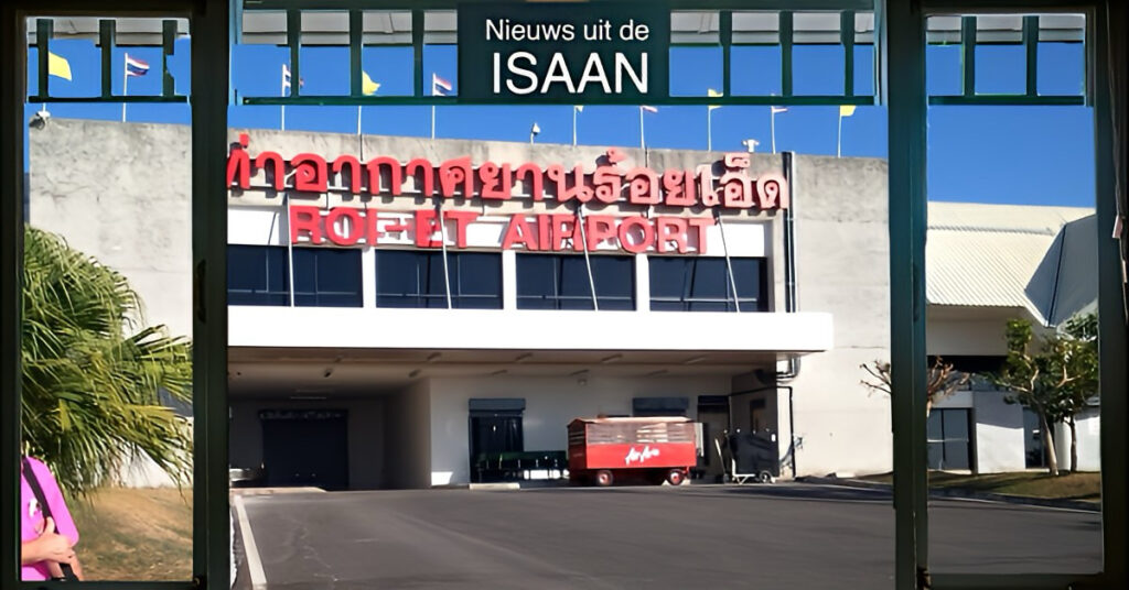 Het Thaise ministerie van Transport plant een grote upgrade van Luchthaven Roi Et