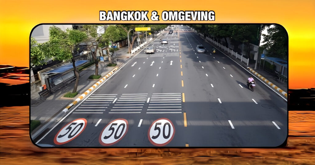 20 voetgangersoversteekplaatsen in Bangkok bestempeld als gevaarlijk en wekken bezorgdheid op