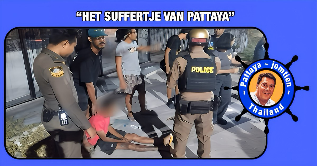 Anonieme tips bezorgen de politie van Pattaya handenvol werk❗️
