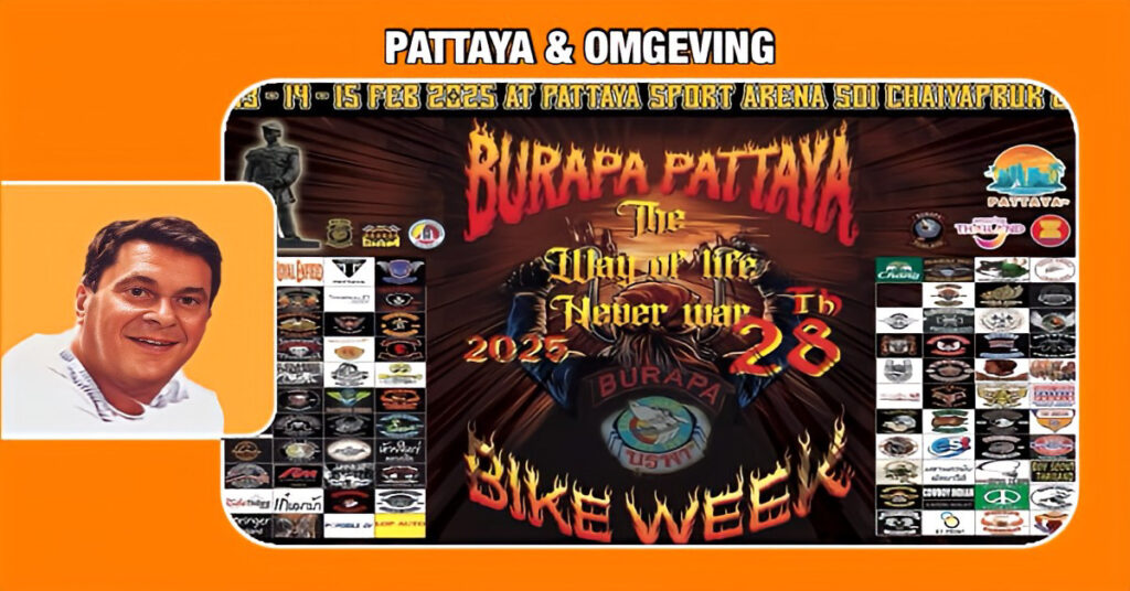 Bezoek Burapa Bike Week 2025 in Pattaya: drie dagen vol rock, blues en bikerspirit!