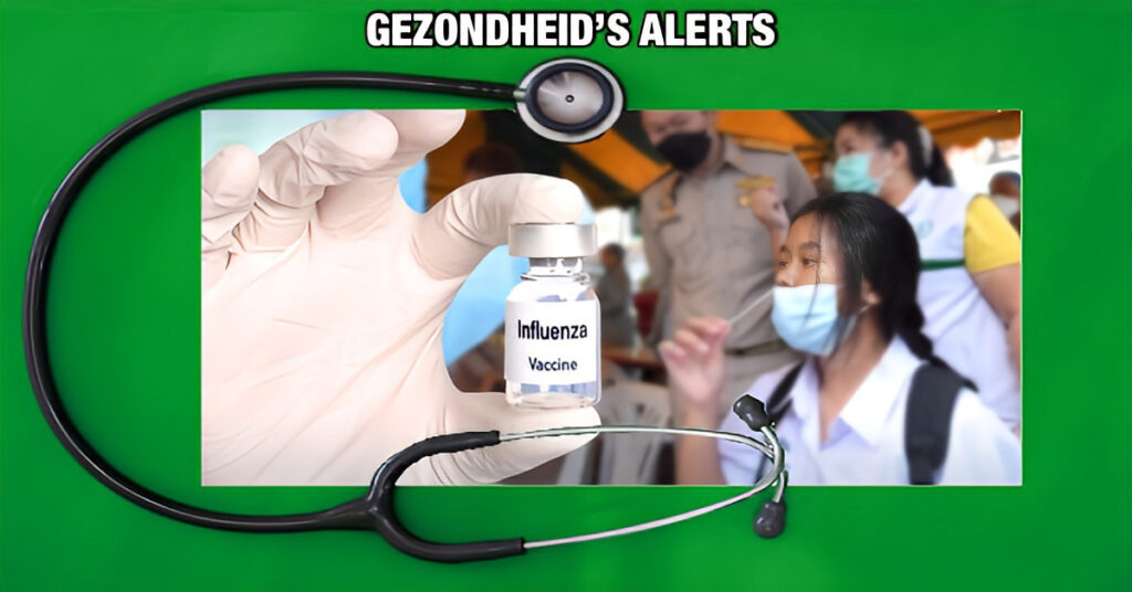 Griepepidemie in Thailand, meer dan 100.000 infecties en negen doden