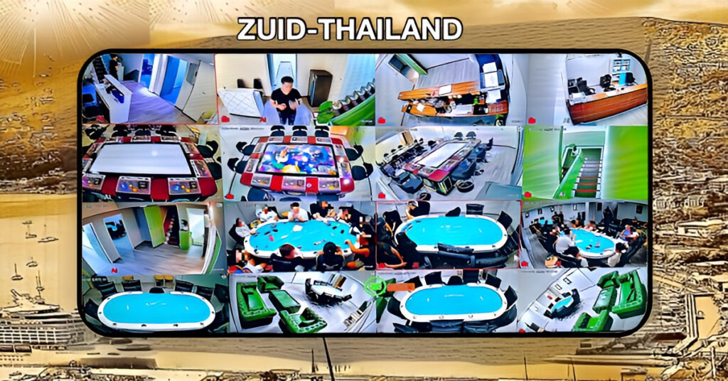 13 Chinese gokkers lieten hun “pokerface” vallen bij hun arrestatie in Phuket