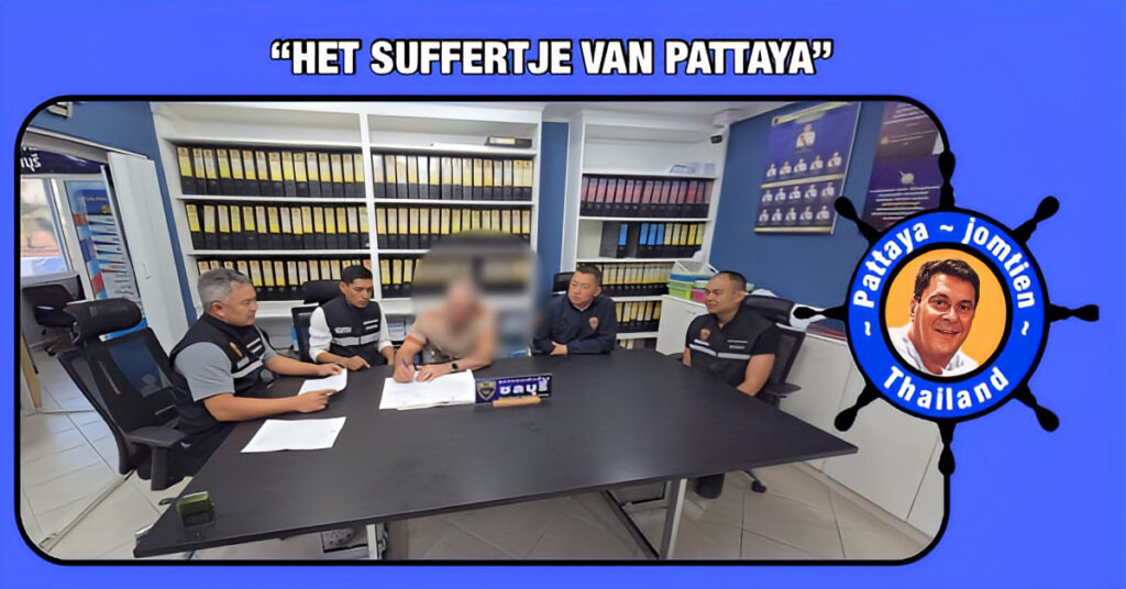 Zwitserse man nabij de Thappraya Road in Pattaya gearresteerd voor vermeende zedendelicten