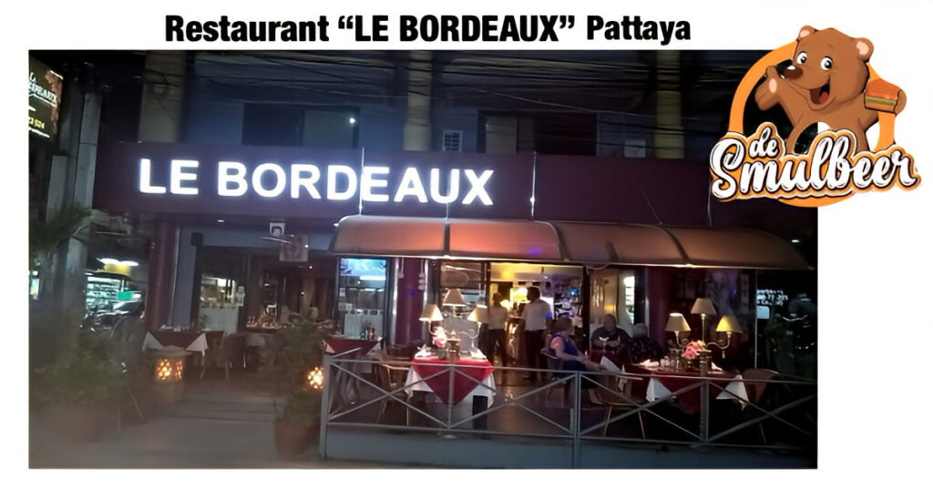 De Smulbeer prikte als “Mystery Guest” een vorkje weg in restaurant Le Bordeaux en was blij verrast over het eten.