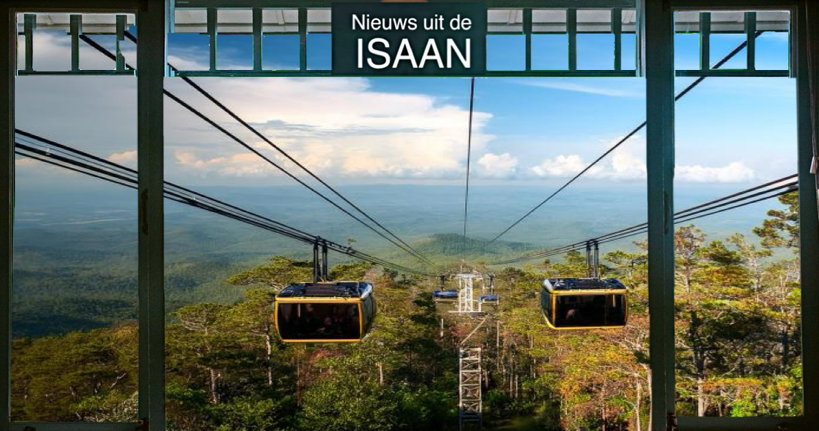 Het nationaal Phu Kradueng park in Noordoost-Thailand krijgt mogelijk kabelbaan, het toerisme en natuurbeheer gaan de provincie Loei hand in hand”