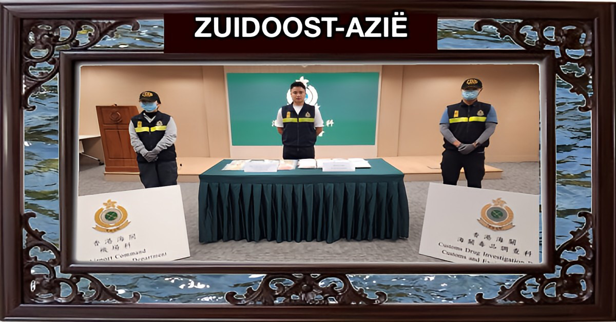 Thaise reiziger op de luchthaven van Hong Kong gearresteerd voor de smokkel van ‘Space Oil’ t.w.v.36 miljoen baht (€ 972.000)