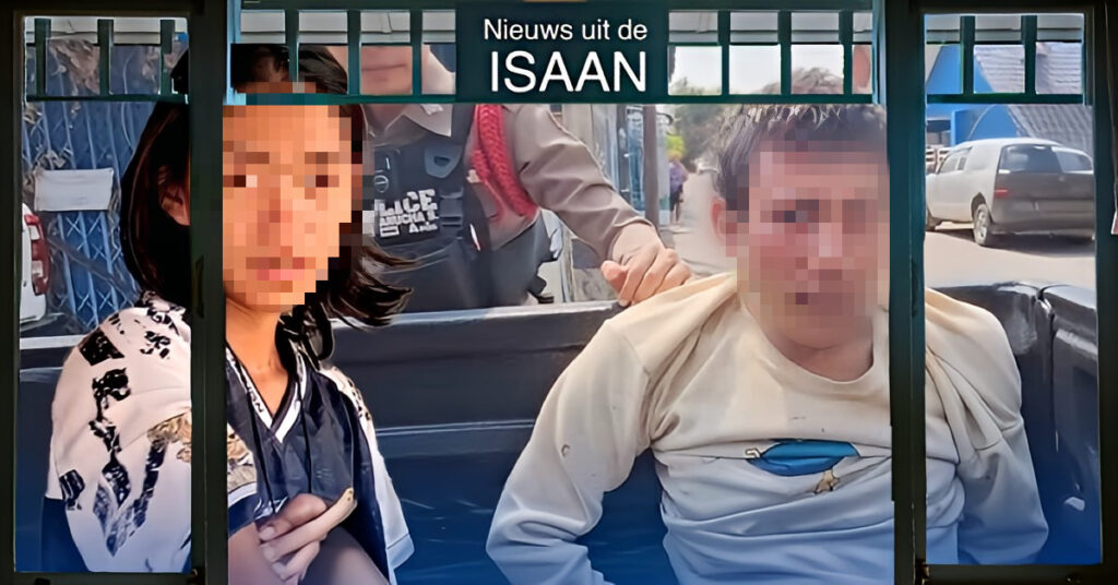 Hongerige dief kon in Noordoost-Thailand het “spekkie voor zijn bekkie” niet weerstaan en ging er met “Moo Krop” vandoor🐷