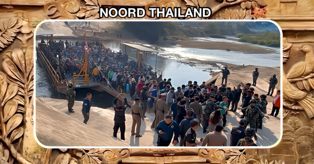 261 slachtoffers van callcenter bendes in Myanmar zijn na gered te zijn naar Thailand overgebracht.