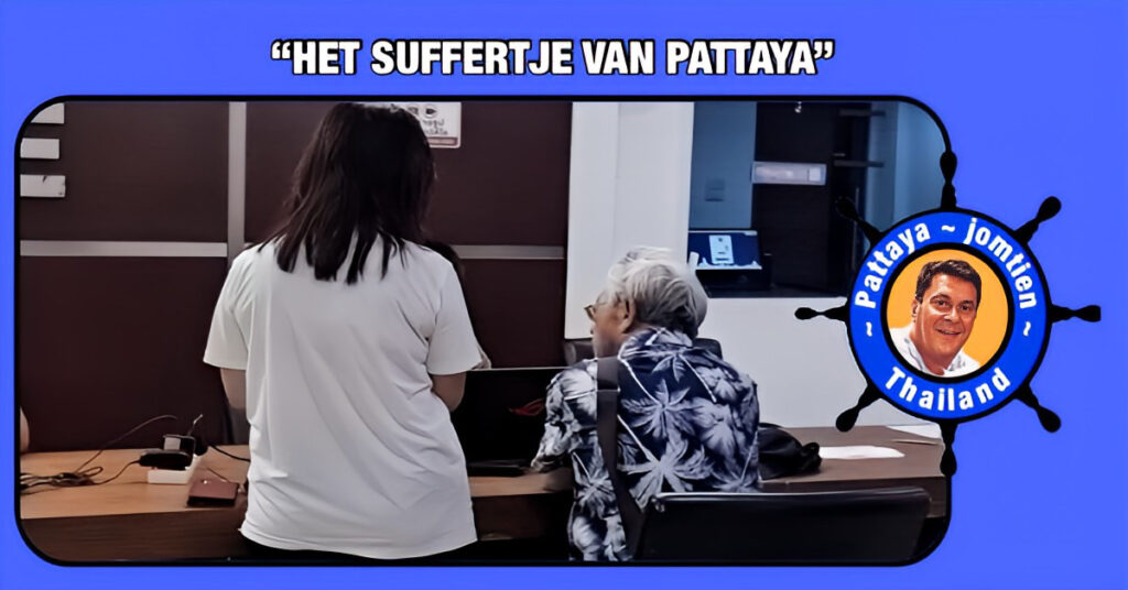 Japanse toerist flabbergasted over de houding van de politie van Pattaya, nadat hij het slachtoffer werd van straatroof