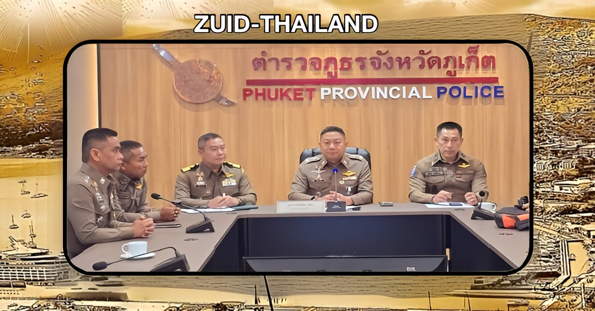 Politie Phuket voert grootschalig optreden uit en heeft inmiddels meer dan 100 buitenlanders in de cel zitten