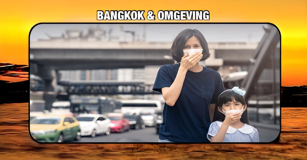 PM2.5 Crisis in Thailand, code oranje voor héél Bangkok!