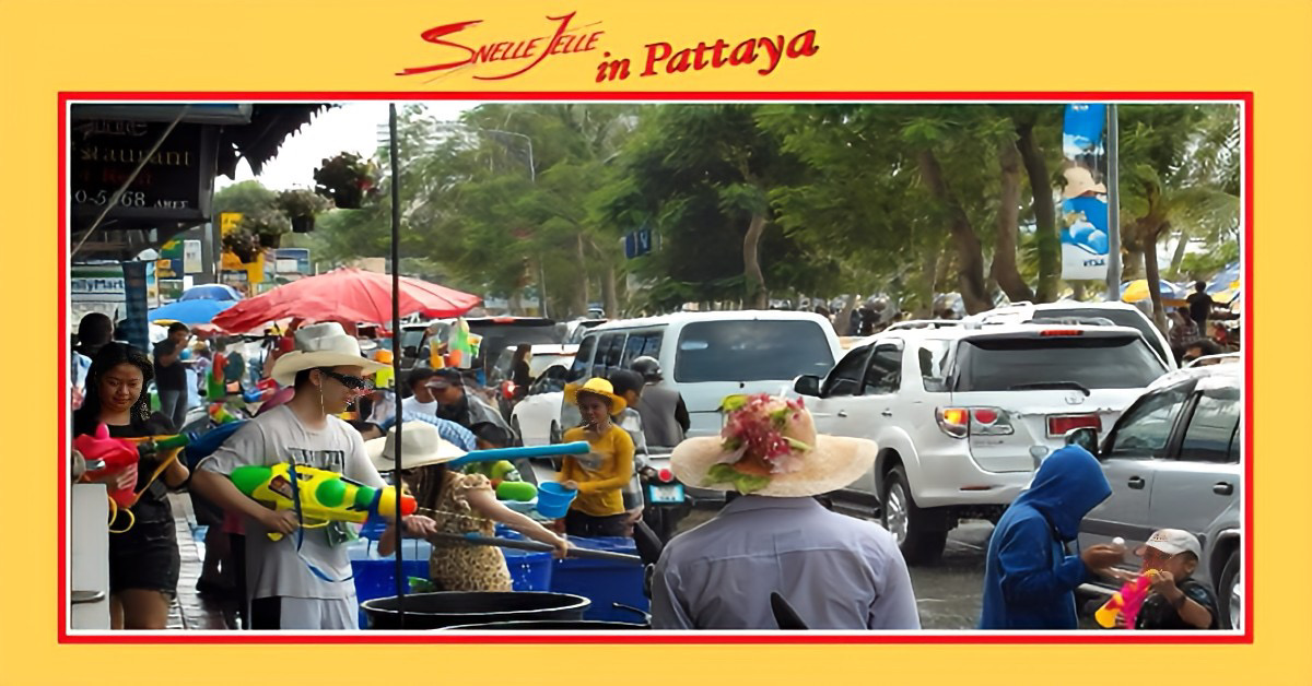 Het Songkran in Pattaya staat bekend als een vrijbrief voor feestvierders, die vaak weinig respect tonen voor de bewoners en de verkeersveiligheid aan hun laars lappen.